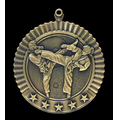 Medal, "Karate - Female" Star - 2 3/4" Dia.
